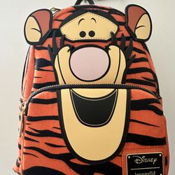 Disney Loungefly Mini Backpack  Winnie the Pooh  Tigger Furry Cosplay