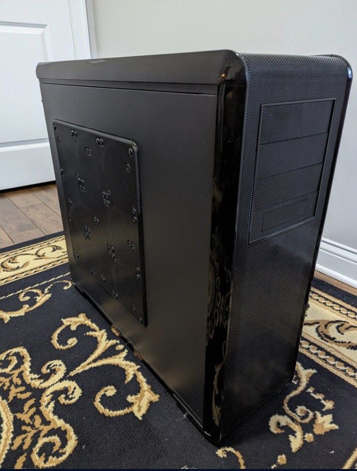 Rosewill Full Tower Gaming Computer Case, support up to HPTX MB, Support Dual PSU - BlackHawk-Ultra
