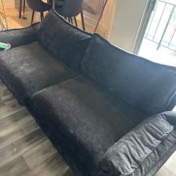 Black couch