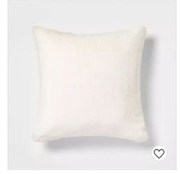 Faux Fur Rabbit Pillow