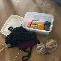 Misc Yarn For Knitting 