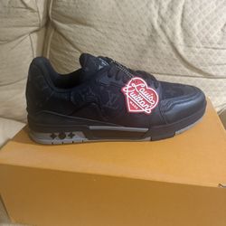 Louis Vuitton LV Trainer x Nigo sneakers 