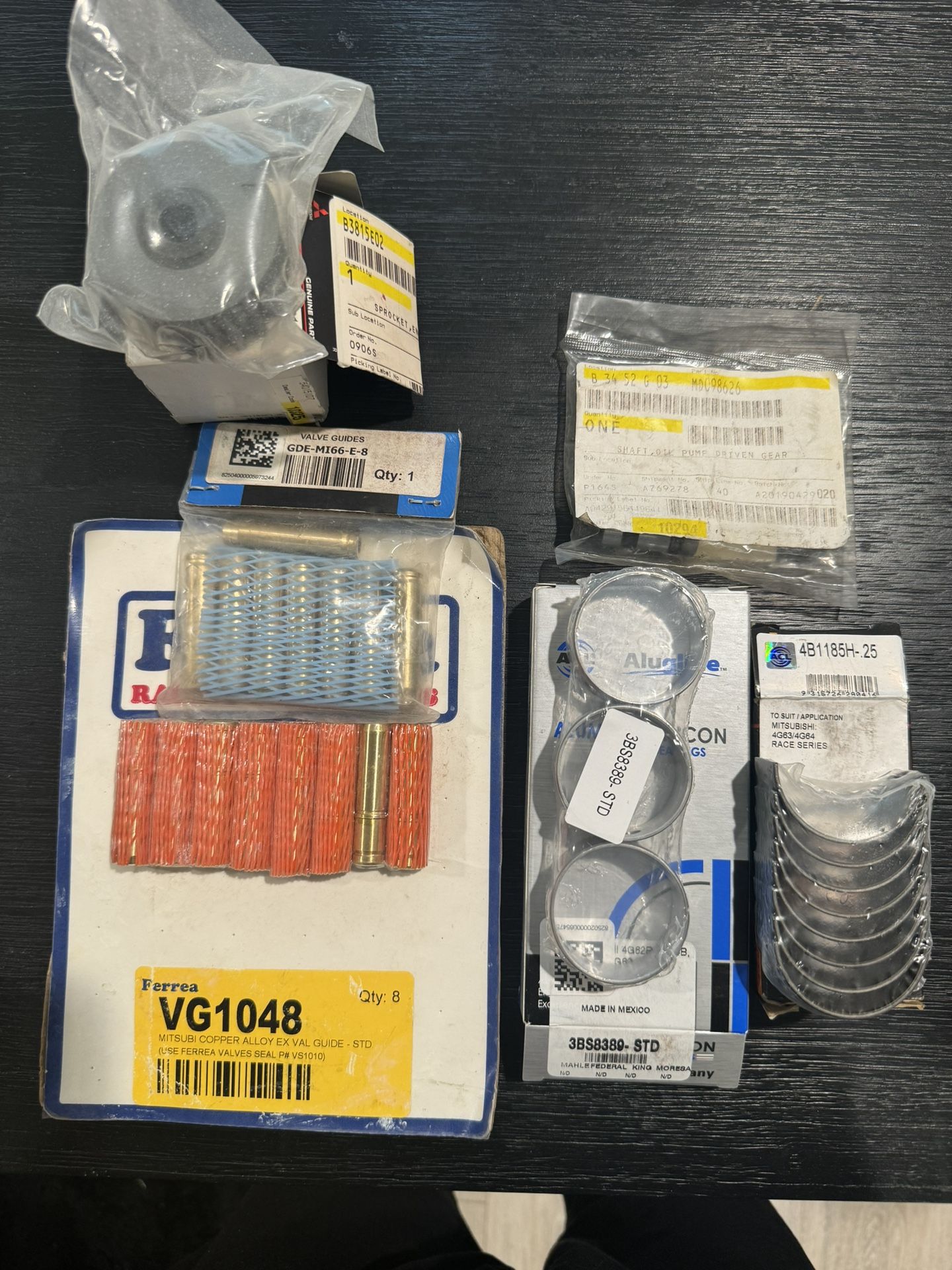 New Evo Parts