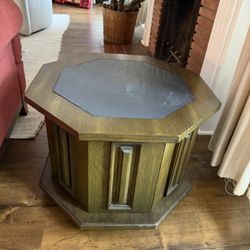 Side Table Solid Wood