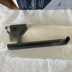 New Black Matte Toilet Paper Holder