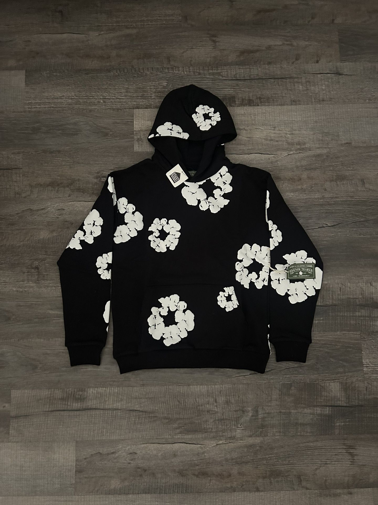 Black Denim Tears Hoodie