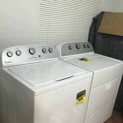1-year-old Washer And Electric Dryer