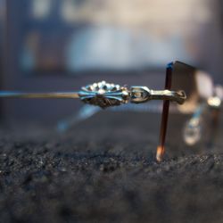 Chrome Hearts Sunglasses(Gold/Brown)