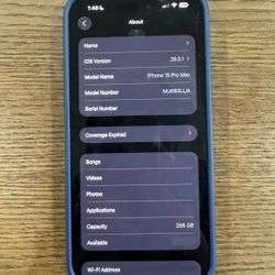 iPhone 15 Pro Max - Unlocked 