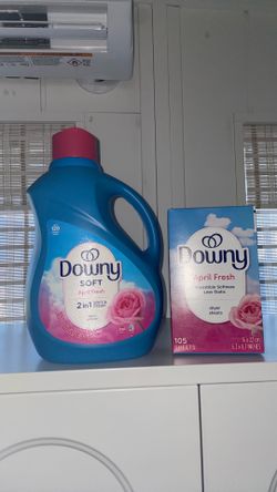 Downy softener & dryer sheets