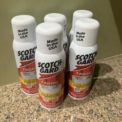 (5) Scotchguard Fabric Protector Waterproof
