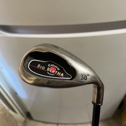 Callaway Big Bertha 50° Wedge 2004 Model/RCH 75i Light Flex Graphite/RH