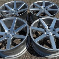 20” Niche Staggered Dodge Charger Challenger 5X115 Wheels Rims Like New We Finance Set