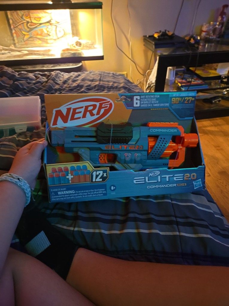 Nerf Gun Bullets Included Unopened