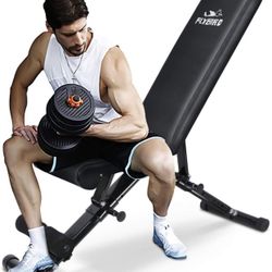 Adjustable Weight Bench for Full Body Workout– Like New