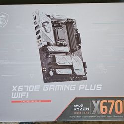 MSI X670E Gaming Plus Wifi AMD Motherboard AM5