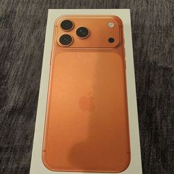 Iphone 17 pro max 512gb orange color