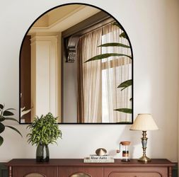 New Arched black mirror