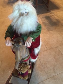 Rocking Horse Santa