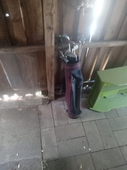 Golf Clubs With Bag