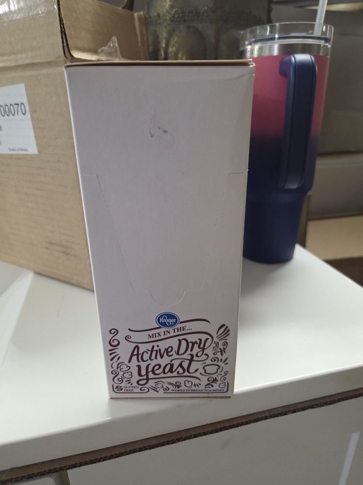 Box Of Active Dry Yeast