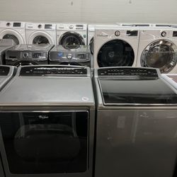 🧺✨ Whirlpool Cabrio Washer & Dryer Set (Top Load) ✨🧺