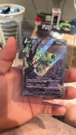 Pokemon Celebi V 245/264 Fusion Strike Alt Full Art Holo Ultra Rare Eng