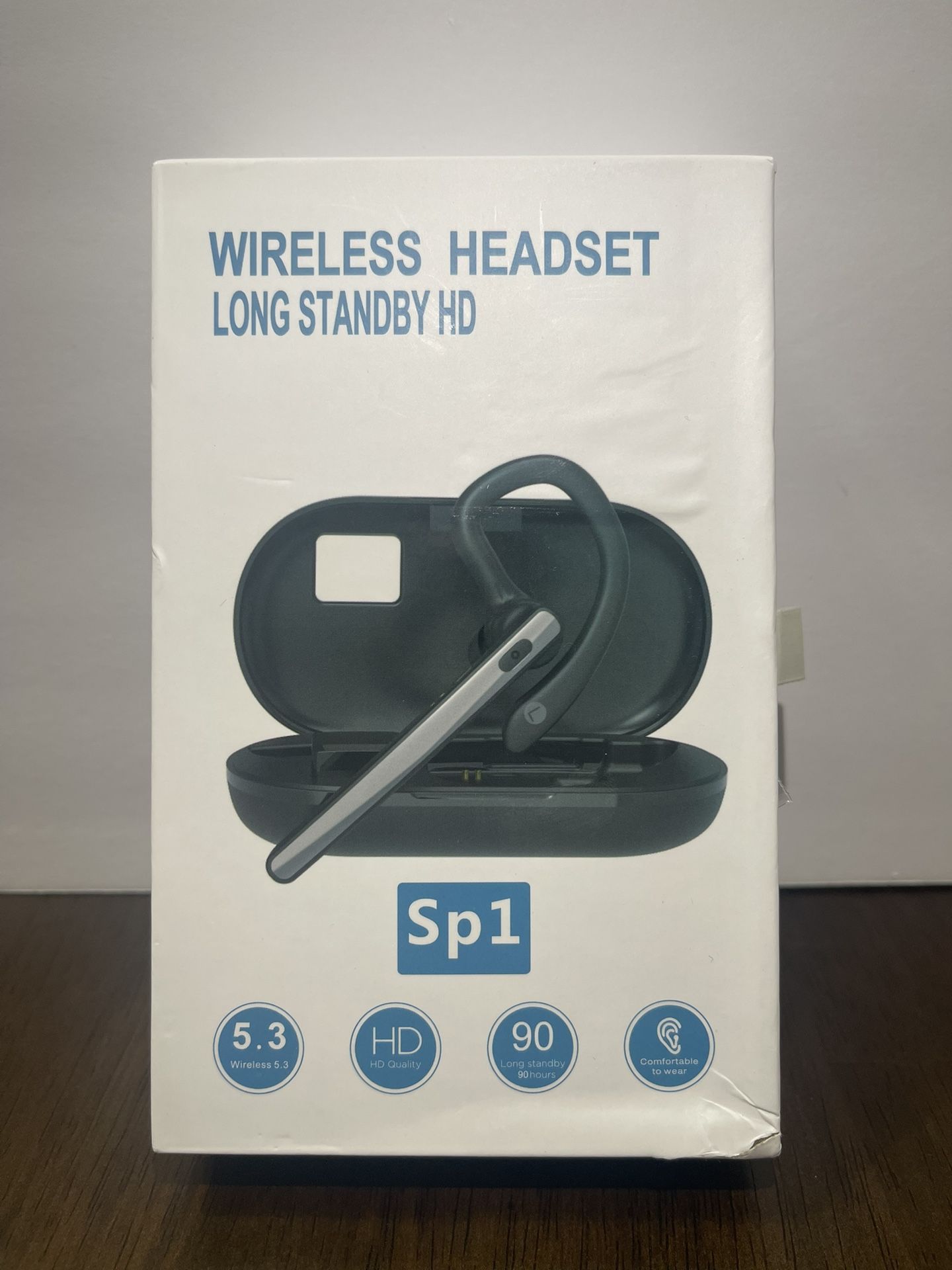 SKIUDCT V5.3 Bluetooth Headset 120Hrs Talk Wireless Headset