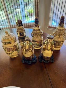 Vintage Asian-Inspired Decorative Decor for Sale 