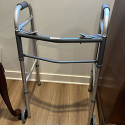 Free Walker, Commode And Shower Chair 