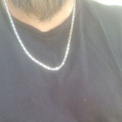 14k White Gold Chain And Bracelet 28 Grams Total $1600 Price FIRM No Negotiable