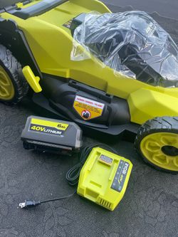 Ryobi 40V HP Brushless 20" Self-Propelled Lawn Mower