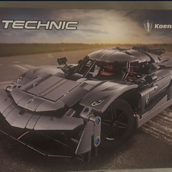 Lego Koenigsegg Jesko Absolut Grey Hyper-car 