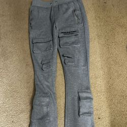 ROCKSTAR ORIGINAL Men's Connor Stacked Flare Track Pants