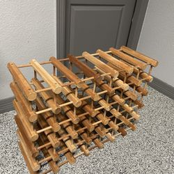 Wood Modular Wine Rack