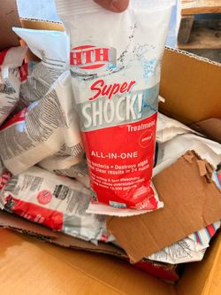 HTH Super Shock Pool Treatment Packets