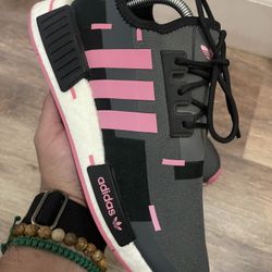 Adidas NMD_R1 Originals Running Shoes Women's Athletic Sneakers Black GZ8015
