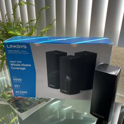 Linksys 3 Pack Velop Tri-Band Whole Home WiFi 5 System