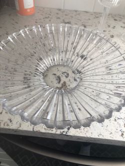 Crystal platter