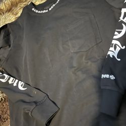 Long Sleeve Chrome Heart Shirt M, Large 