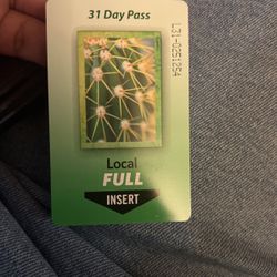 31 Day Bus Pass 