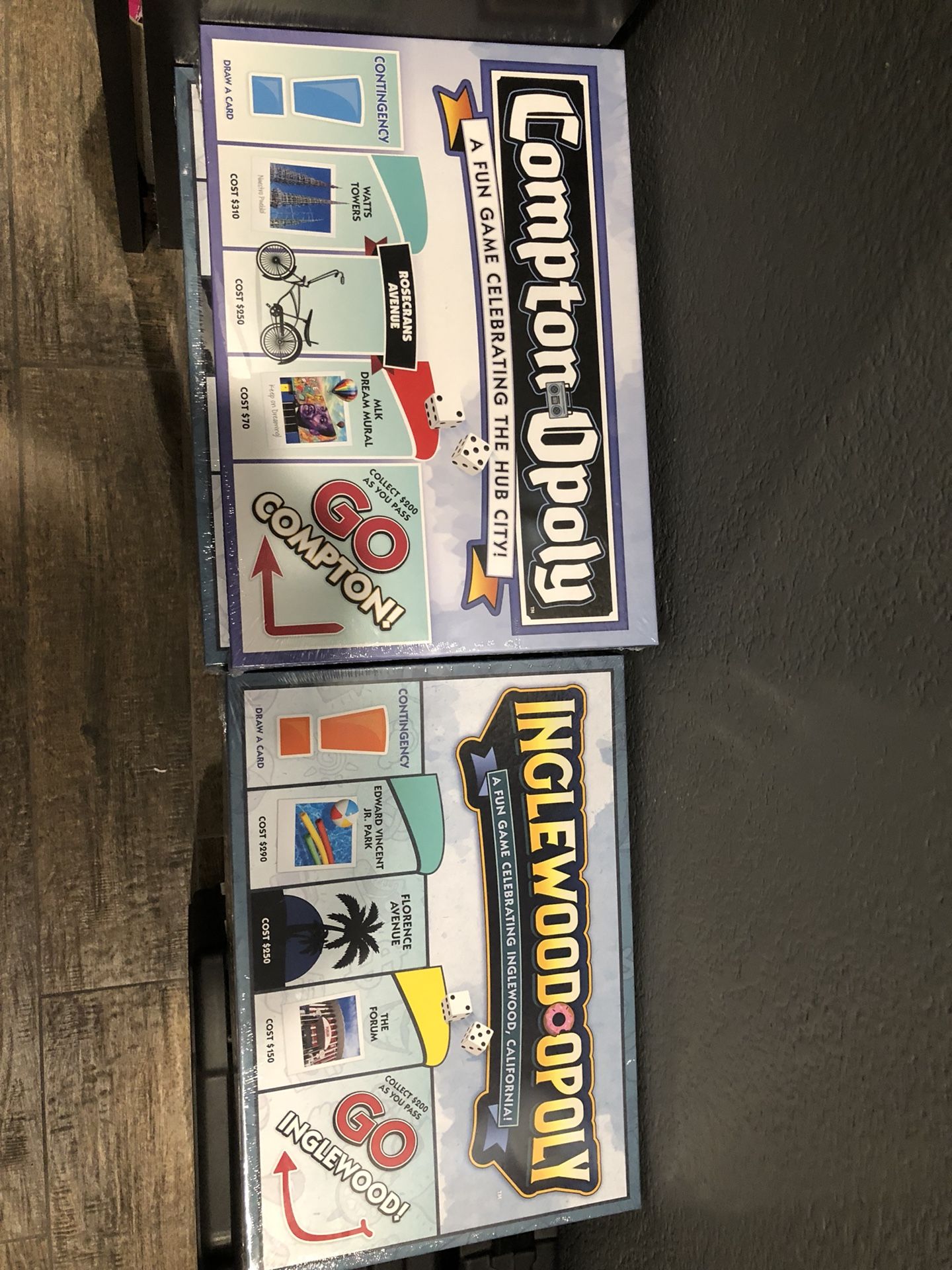 Inglewoodopoly board game