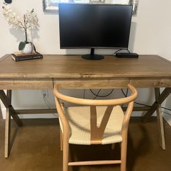 Light Walnut Desk 