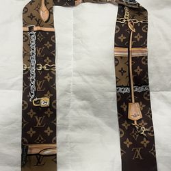 Louis Vuitton Silk Choker Scarf