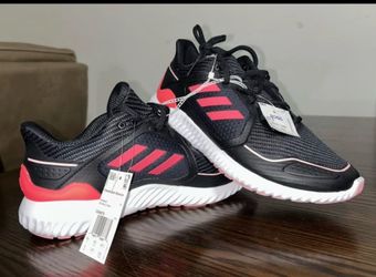 Adidas Climawarm Bounce Women's Running Shoes Sneakers Black Pink Wht Sz 8 NEW