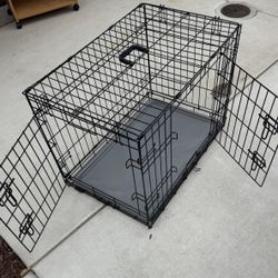 Midium Size Dog Cage Has Two Doors