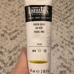 2 Green Gold Paint