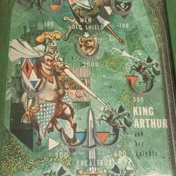 1950 King Arthur Pinball Game 