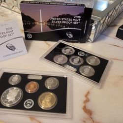 2019 Us Mint Silver PROOF Set
