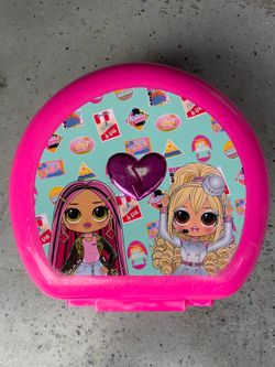 LOL dolls large suitcase and LOL dolls